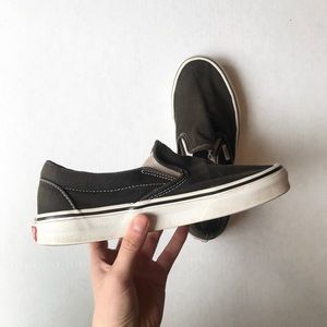 Black Slip on Vans